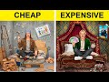AWESOME ROOM MAKEOVER || Rich VS Poor Students Challenge by Whizzzy Bizzzy