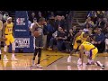 Kevin durant gets technical foul for throwing ball at josh hart lakers vs warriors