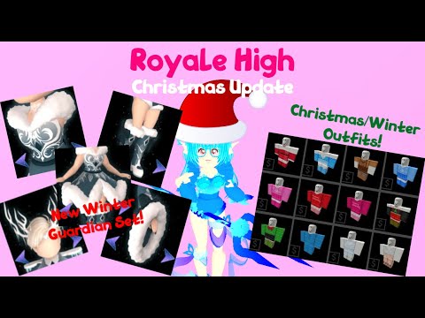 New Winter Guardian Set Christmas Winter Outfits Royale High Christmas Update Youtube