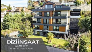 Acarkent B Ti̇pi̇ Vi̇lla Projesi̇ Di̇zi̇ İnşaat