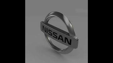 Nissan Logo 3D model from CGTrader.com