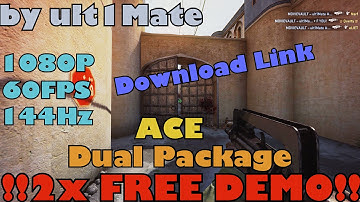 [CS:GO] "2x Ace on Dust 2 by ult1Mate -GOTV [DEMO FREE]"  -60FPS -1440P -144Hz