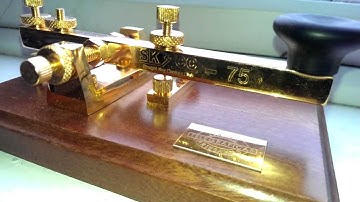 My new SK CC 75 Morse key