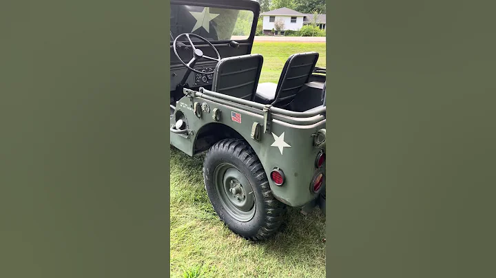 1951 Willys M38 Military Jeep - 134cid I4 - 3spd - 2spd Transfer Case - Same Owner/Restorer 30 Yrs!