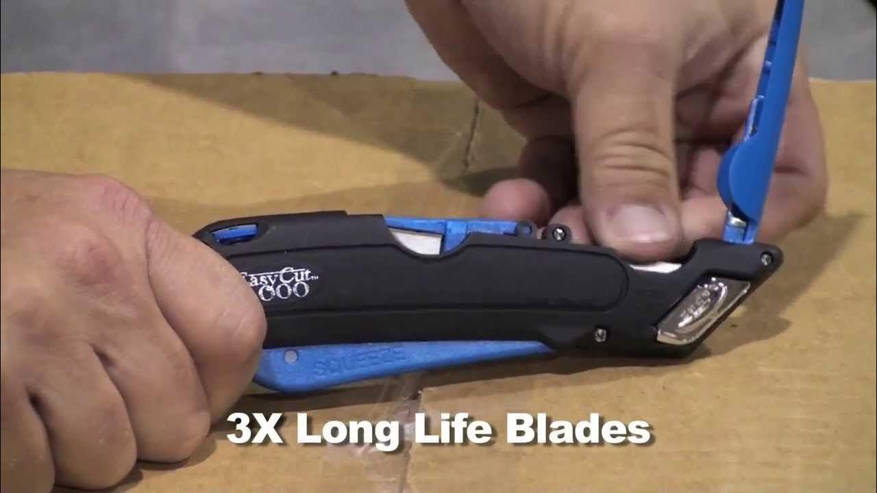 Easy Cut 1000 Safety Knife - YouTube