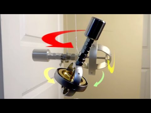 🔬#mesexperiments-9:-gyroscope-with-counterweight-hung-on-a-string-rises-'downwards'!