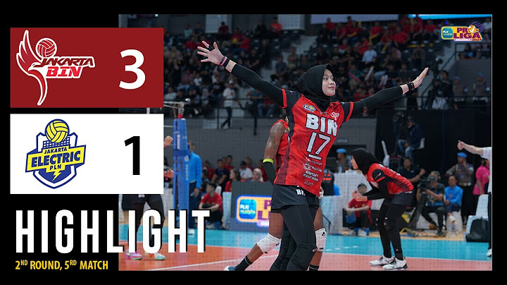 HIGHLIGHT JAKARTA BIN VS JAKARTA ELEKTRIK PLN | 2ND ROUND PROLIGA 2024