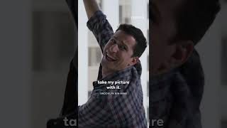 Jakes Living His Die Hard Dream brooklynninenine jakeperalta andysamberg shorts
