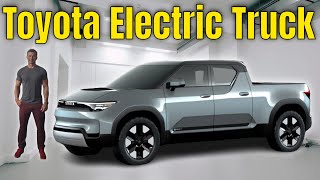 Toyota EPU Electric Pickup Truck Concept Revealed