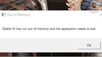Diablo 4 - FATAL ERRORS to Look Out For RAN OUT OF MEMORY CRASH FIX (Diablo IV Beta)