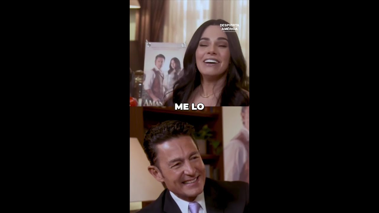 Livia Brito sonroja a Fernando Colunga al contar cómo fue su primer escena juntos