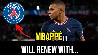Mbappe IS OPEN TO PSG CONTRACT EXTENSION | PSG NEWS