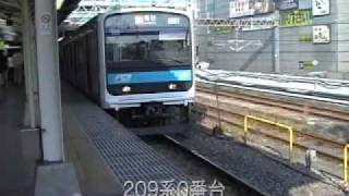 山手線命名100周年記念車&209系