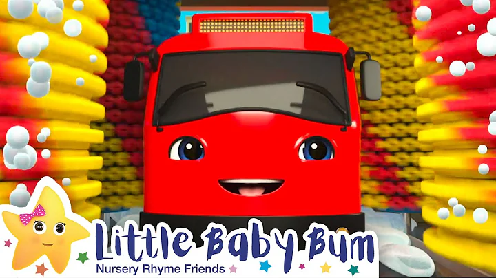 Carwash Song | Nursery Rhymes with Subtitles
