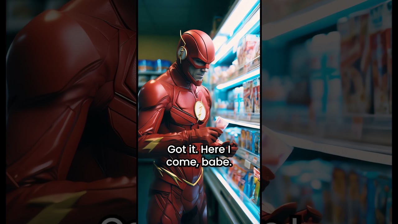 The Flash Needs Protection: #ai #funnyvideo