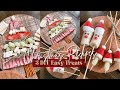 VLOGMAS DAY 5: 3 EASY DIY CHRISTMAS PARTY TREATS