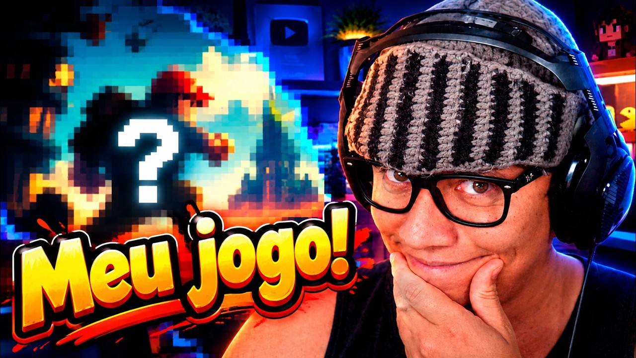 CRIEI MEU PRÓPRIO JOGO E ELE FICOU INSANO!