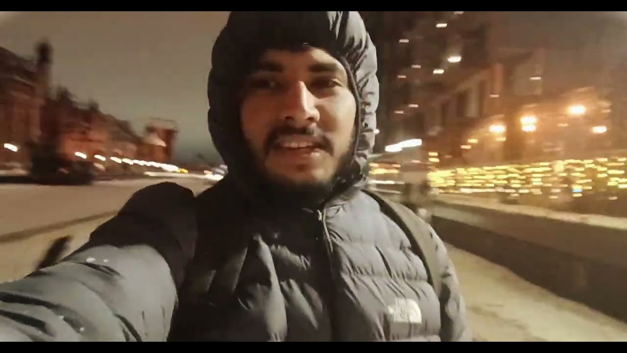 आज गए बर्फ देखने. 🥶🥶