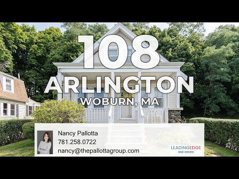 108 Arlington Road, Woburn, MA home video tour