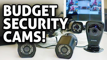 Ultra Budget Security Camera Setup! Zmodo Cams REVIEW
