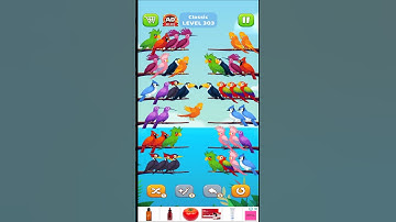 Bird Sort Puzzle l Classic Level 303 l Bird Sort Color Puzzle l Bird Sort Puzzle Challenge #gameplay