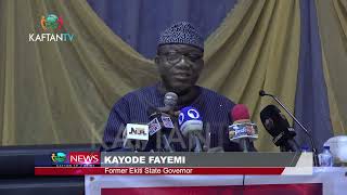 We Played Politics with Subsidy Removal Even though We Knew the Truth - Ex Governor Fayemi Confesses