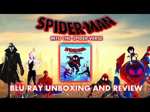 SPIDER-MAN: INTO THE SPIDERVERSE - BLURAY UNBOXING AND REVIEW! - YouTube