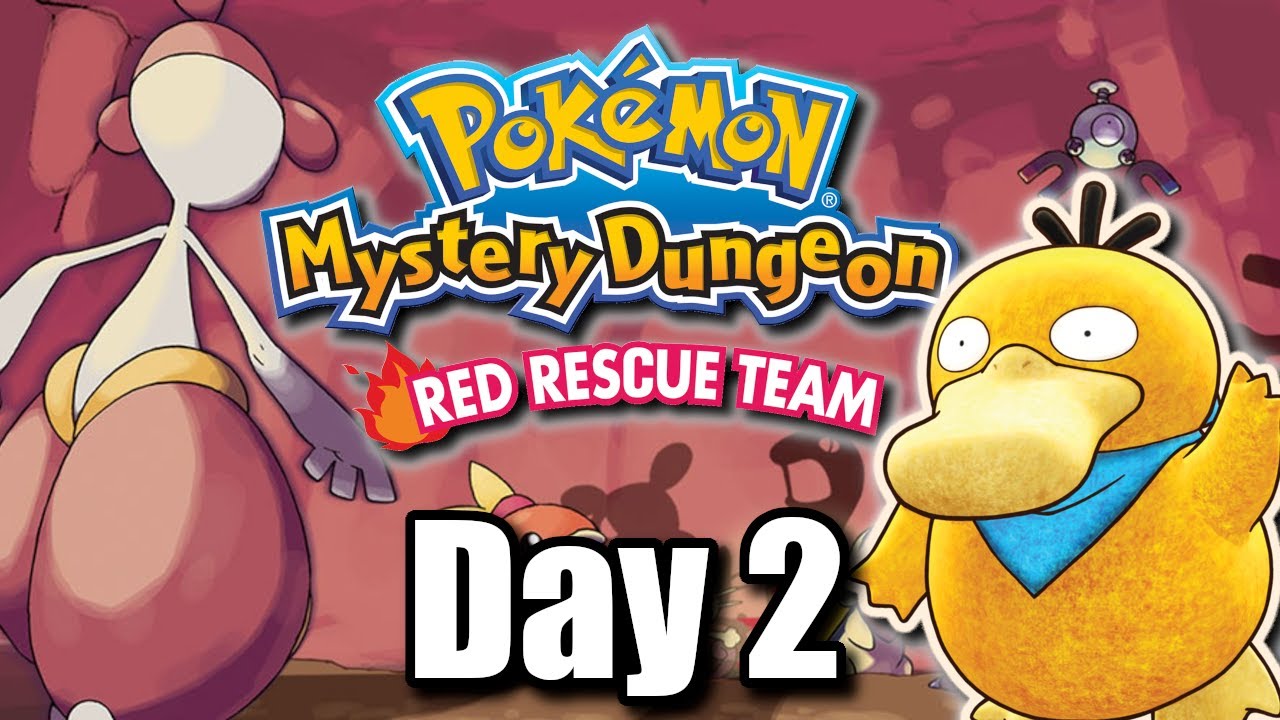 Why this game got so much DRAMA AND DEPTH?! [Pokemon Mystery Dungeon: Red Rescue Team - Day 2]