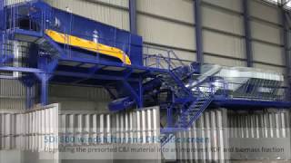 Nihot Recycling Windshifter And Disc Screen Upgrading Ci Material