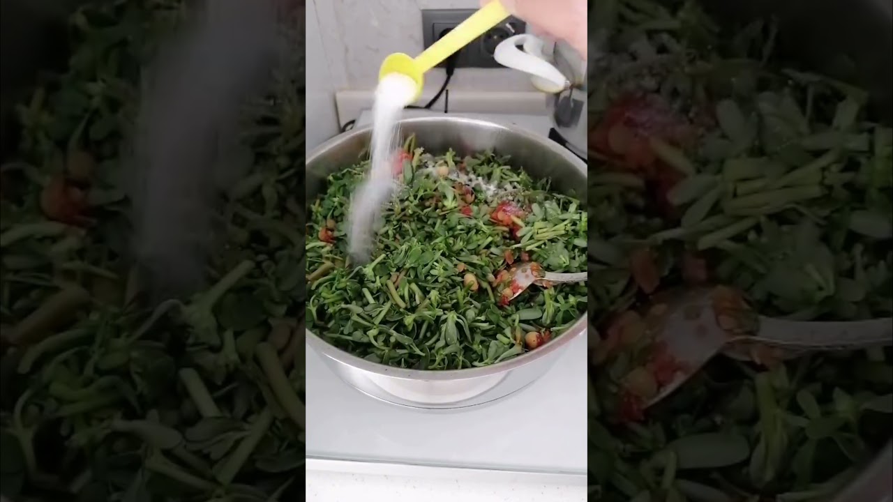 🌿 Organik Semiz Otu Yemeği Tarifi #food #pratiktatlitarifleri #yemektarifleri #shorts 🌿 Organik Semiz Otu Yemeği Tarifi #food #pratiktatlitarifleri #yemektarifleri #shorts