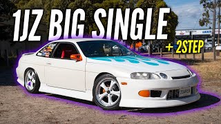 Home Built 1JZ *SINGLE TURBO* TOYOTA SOARER   2 STEP & STREET PULLS!