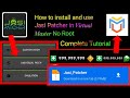 How to install and use Jasi Patcher in Virtual Master