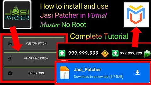How to install and use Jasi Patcher in Virtual Master