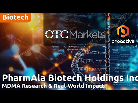 PharmAla Biotech drives clinical MDMA development, targets neuropathic pain and brain trauma