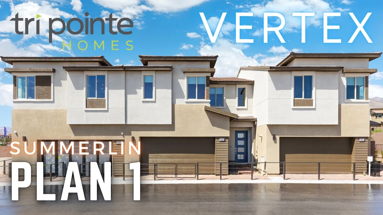 Vertex by Tri Pointe Modern Townhomes for Sale in Summerlin, Las Vegas