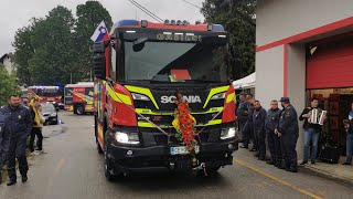 Gotoveljski gasilci sedaj z novo avtocisterno Gotoveljski gasilci sedaj z novo avtocisterno