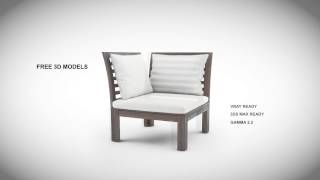 Celebrity FREE 3D MODELS IKEA APPLARO OUTDOOR FURNITURE SERIES Special bonus - Patio gazebo included Wealth