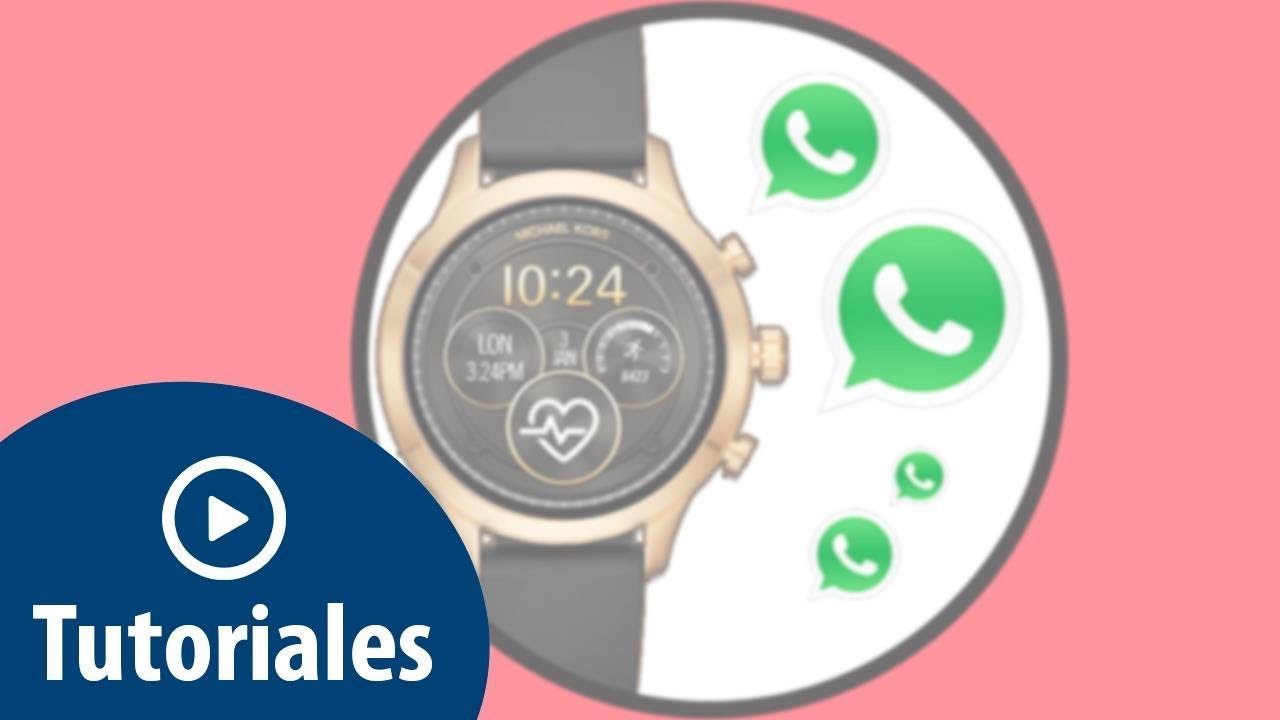 smartwatch michael kors whatsapp