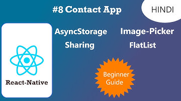 How to store data in Local Storage of our mobile using React Native asyncStorage(CURD) in hindi