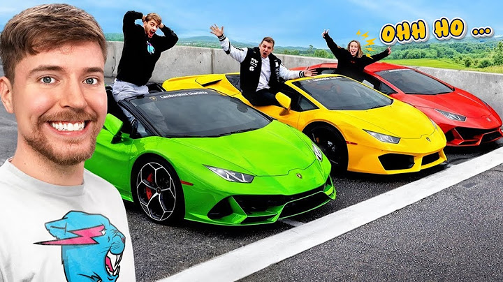 MY CAR COLLECTION $1 vs $1,000,000@MrBeast