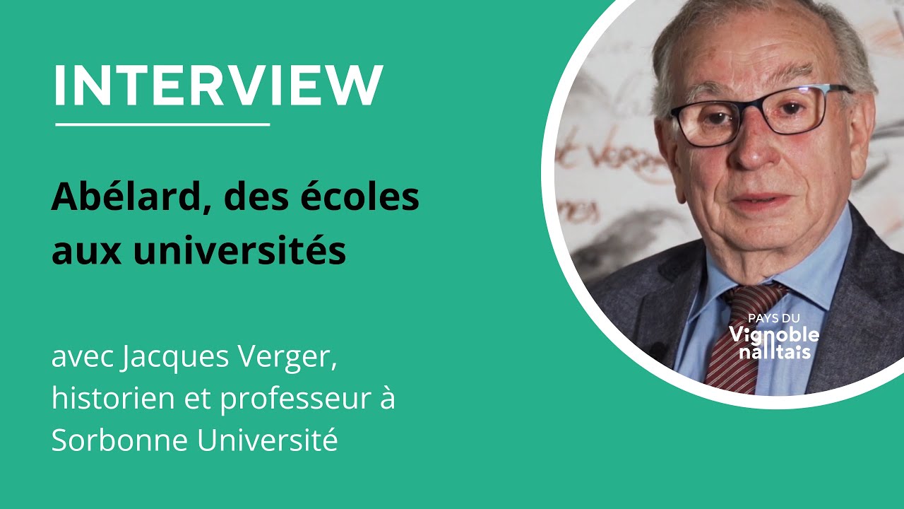 Pierre Abélard, des écoles à l’Université - ITW Jacques Verger - YouTube