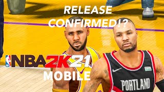 PROOF THAT NBA 2K21 MOBILE SHOULD COME OUT! EMAIL RESPONSE FROM 2K SUPPORT!