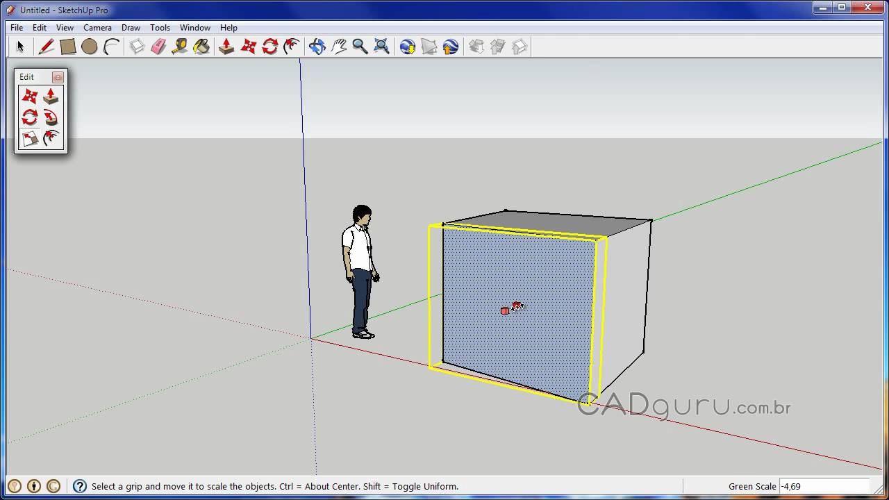 Como Mudar A Unidade De Medida No Sketchup