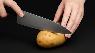 Bileme Taşına Gerek Yok - Herhangi Bir Bıçağı Bilemek İçin Basit Bir İpucu