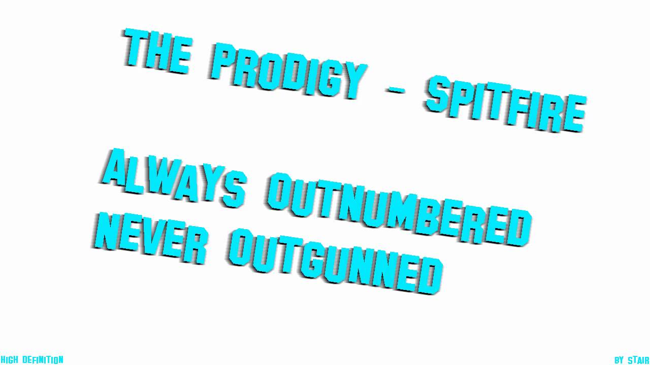 The Prodigy - Spitfire [HD] - YouTube