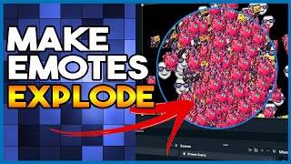 How to make emotes explode using StreamElements Kappagen