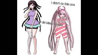 Mikan in her swimsuit I made