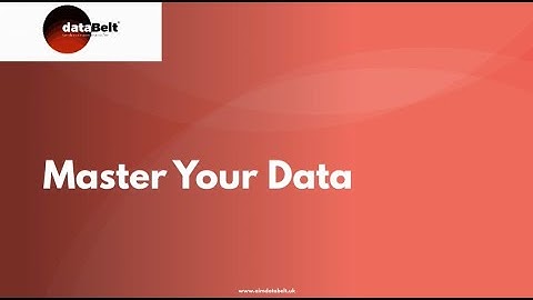 dataBelt® - Master Your Data