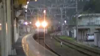 3071レ 牽引機EF65 函南駅通過