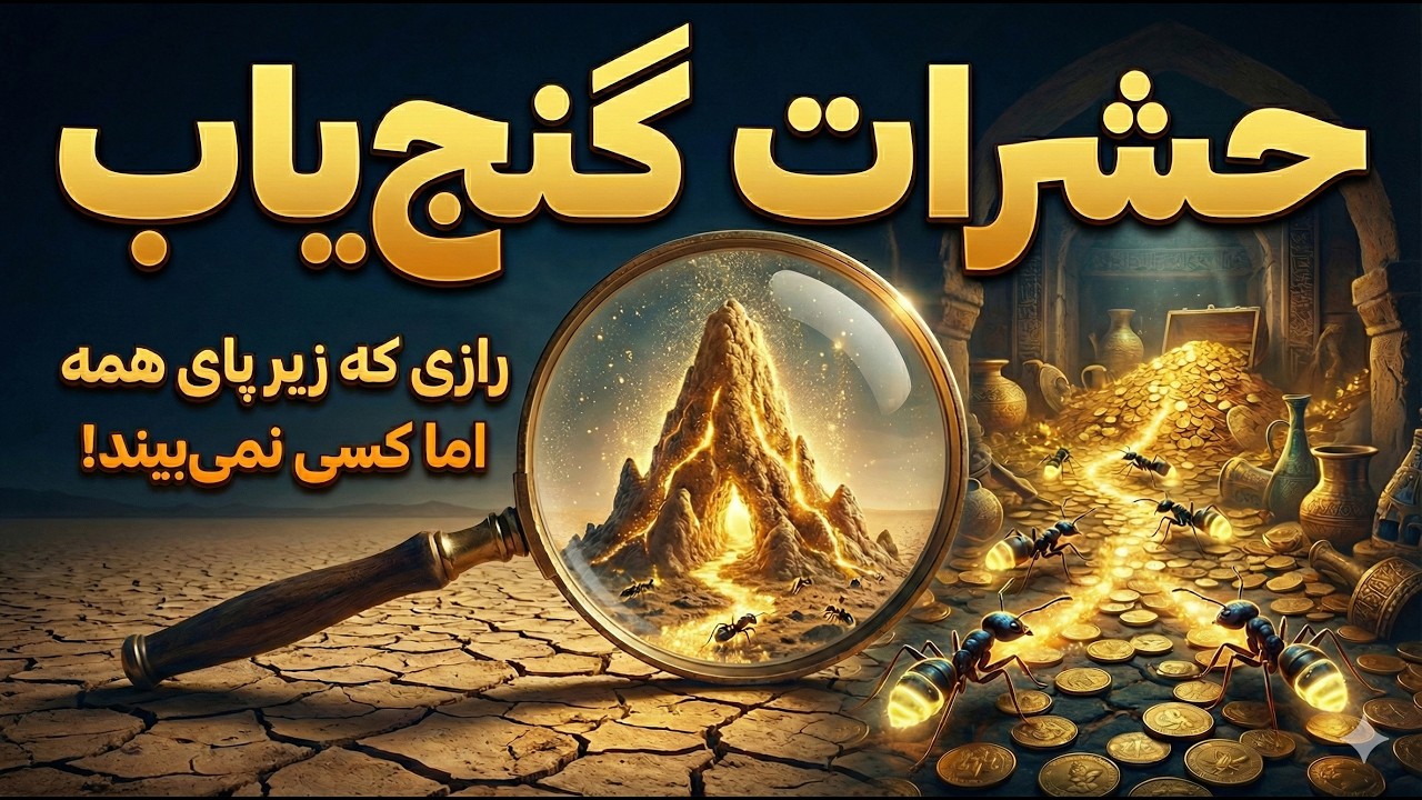 حشرات گنج‌یاب: رازی که زیر پای همه هست اما کسی نمی‌بیند! (مورچه‌ها و موریانه‌ها)